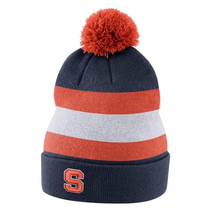 Adult Nike Syracuse Orange Sideline Beanie, Men's, Blue (navy)