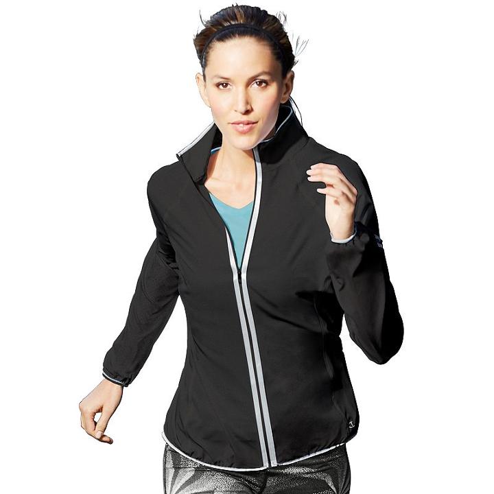 Women's Champion Cool Control Running Jacket, Size: Small, Black