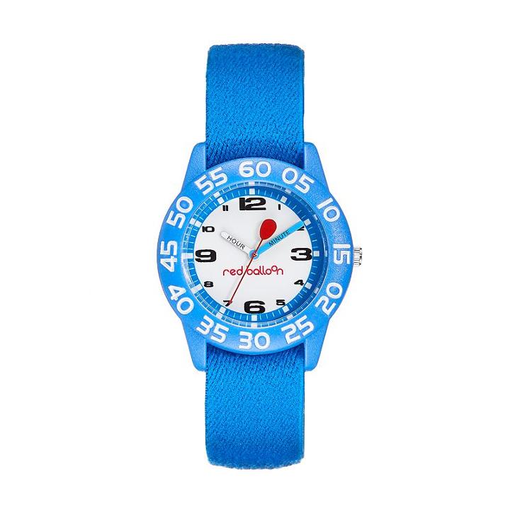 Red Balloon Kids' Time Teacher Watch, Boy's, Blue