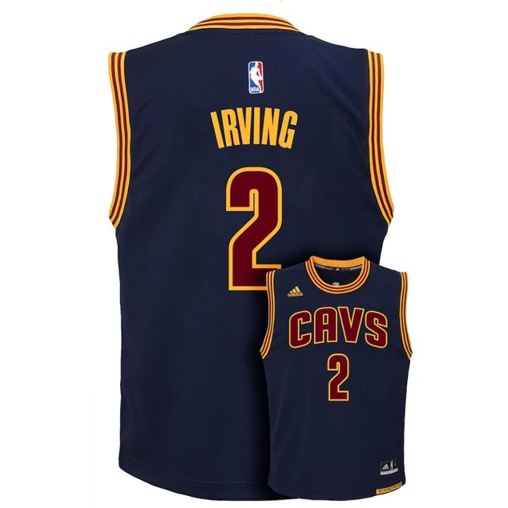 Adidas Cleveland Cavaliers Kyrie Irving Jersey - Boys 8-20, Size: Medium, Yellow