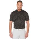 Men's Grand Slam Regular-fit Space-dyed Performance Golf Polo, Size: Large, Oxford