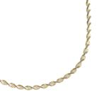 Primrose Sterling Silver Two Tone Twist Chain Necklace - 20-in, Women's, Size: 20, Grey