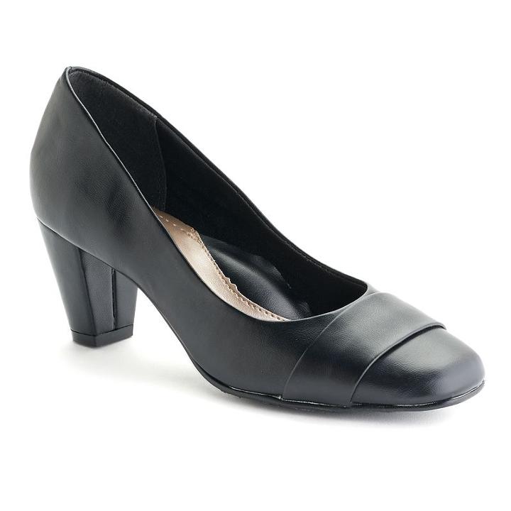 Soft Style By Hush Puppies Mabry Women's High Heels, Size: 5.5 Med, Black
