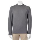 Men's Grand Slam Classic-fit Solid Airflow Performance Mockneck Pullover, Size: Xl, Grey Other