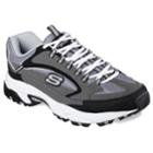 Skechers Stamina Cutback Men's Shoes, Size: 8 Wide, Dark Grey