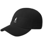 Men's Kangol Tropic Ventair Spacecap Baseball Cap, Size: Small, Black