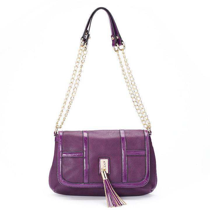 Mellow World Carrie Tassel Crossbody Bag, Women's, Purple
