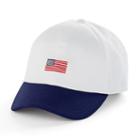 Women's Under Armour Renegade Embroidered American Flag Baseball Cap, White