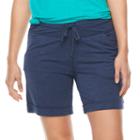 Women's Gaiam Mindful Yoga Shorts, Size: Medium, Lt Brown