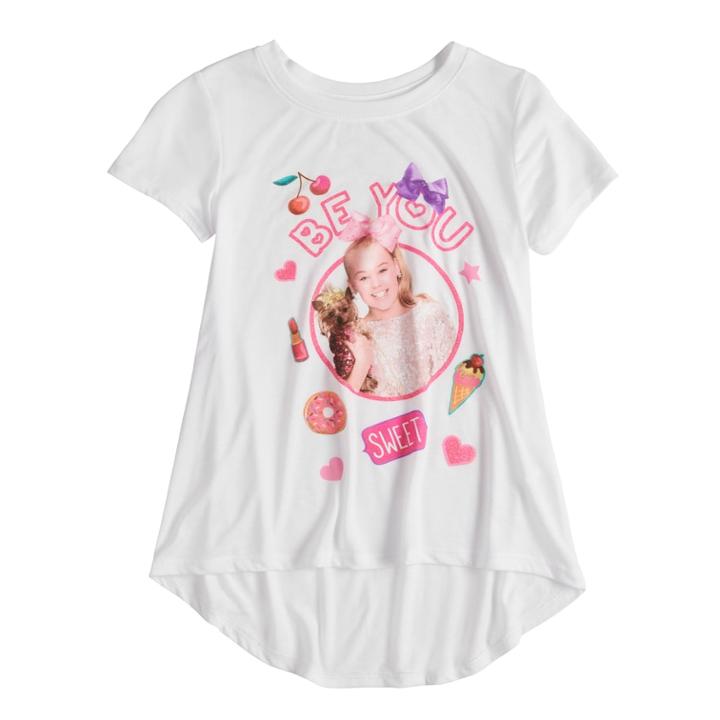 Girls 7-16 Jojo Siwa Be You Graphic Tee, Size: Medium, White