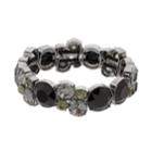 Simply Vera Vera Wang Stone Cluster Stretch Bracelet, Women's, Black