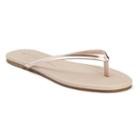 Lc Lauren Conrad Women's Flip-flops, Size: 6, Gold
