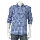 Big & Tall Sonoma Goods For Life&trade; Modern-fit Poplin Button-down Shirt, Men's, Size: 3xl Tall, Med Blue