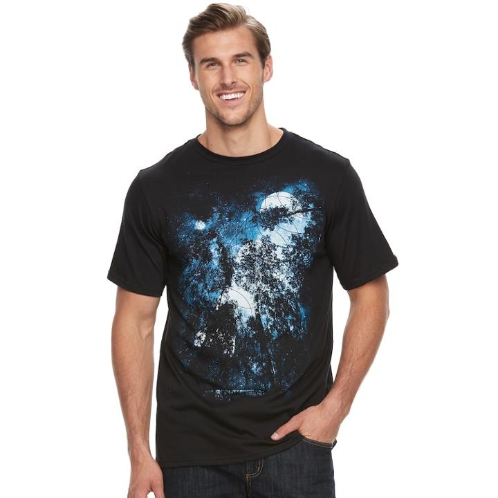 Big & Tall Apt. 9&reg; Lunar Paths Graphic Tee, Men's, Size: 2xb, Black