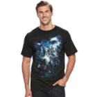 Big & Tall Apt. 9&reg; Lunar Paths Graphic Tee, Men's, Size: 2xb, Black