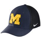 Adult Nike Michigan Wolverines Aero Classic 99 Flex-fit Cap, Men's, Blue (navy)