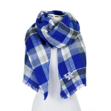 Women's Zoozatz Kentucky Wildcats Blanket Scarf, Multicolor