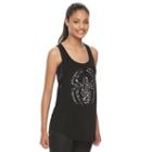Juniors' Her Universe Spider-man Strappy Graphic Tank By Marvel, Girl's, Size: Medium, Black