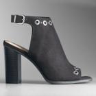 Simply Vera Vera Wang Beatrice Women's Block Heel Sandals, Size: 9.5, Black