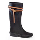 Henry Ferrera Ambiance Women's Water-resistant Rain Boots, Size: 9, Black