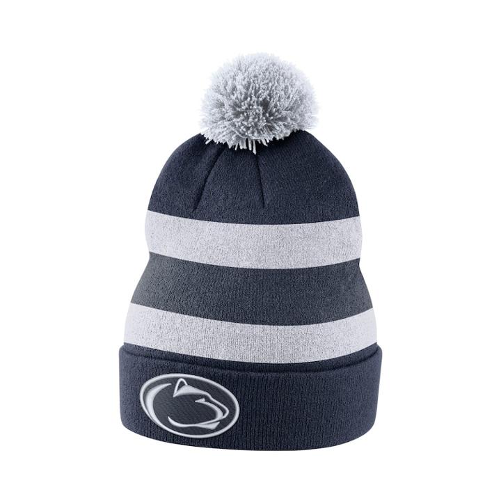 Adult Nike Penn State Nittany Lions Sideline Beanie, Men's, Blue (navy)