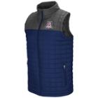 Men's Arizona Wildcats Amplitude Puffer Vest, Size: Small, Dark Blue