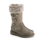 Rachel Shoes Derby Toddler Girls' Quilted Boots, Girl's, Size: 10 T, Med Beige
