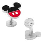 Disney Mickey Mouse Cuff Links, Men's, White Black Red