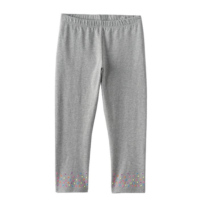 Girls 7-16 & Plus Size So&reg; Textured Hem Capri Leggings, Girl's, Size: 20 1/2, Med Grey