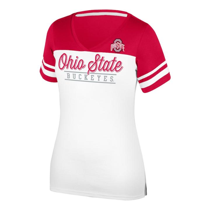 Women's Ohio State Buckeyes Arena Tee, Size: Small, White