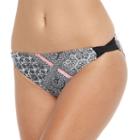 Juniors' Malibu Print Hipster Bottoms, Size: Large, Ovrfl Oth