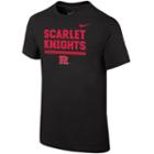 Boys 8-20 Nike Rutgers Scarlet Knights Local Verbiage Tee, Size: M 10-12, Black