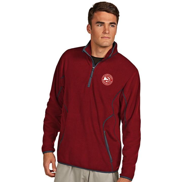 Men's Antigua Atlanta Hawks Ice Pullover, Size: Xl, Dark Red