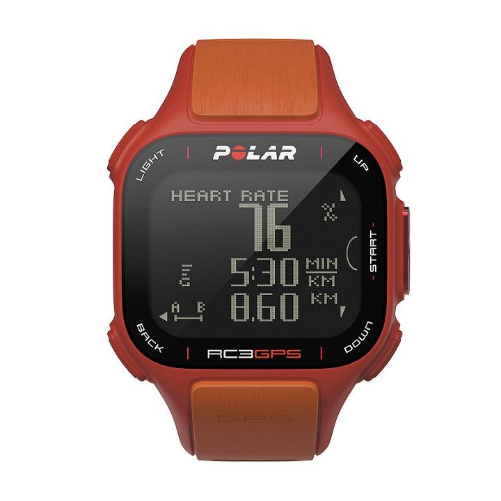Polar Unisex Rc3 Activity Tracker Watch & Heart Rate Monitor Set - 90047386, Multicolor