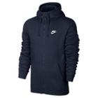 Men's Nike Club Fleece Hoodie, Size: Medium, Light Blue