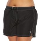 Plus Size Zeroxposur Solid Board Shorts, Women's, Size: 20 W, Ovrfl Oth
