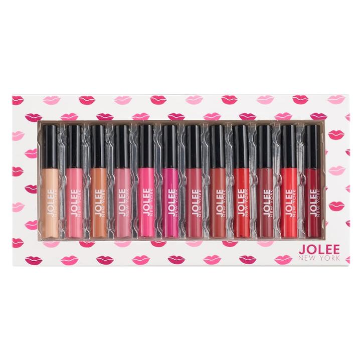 Jolee New York 12-pc. Liquid Lip Gloss Set, Multicolor