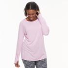 Plus Size Tek Gear&reg; Core Tee, Women's, Size: 1xl, Med Purple