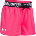 Girls 7-16 Under Armour Play Up Shorts, Size: Small, Penta Pink