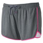 Juniors' Plus Size So&reg; Soft Running Shortie Shorts, Girl's, Size: 1xl, Dark Grey