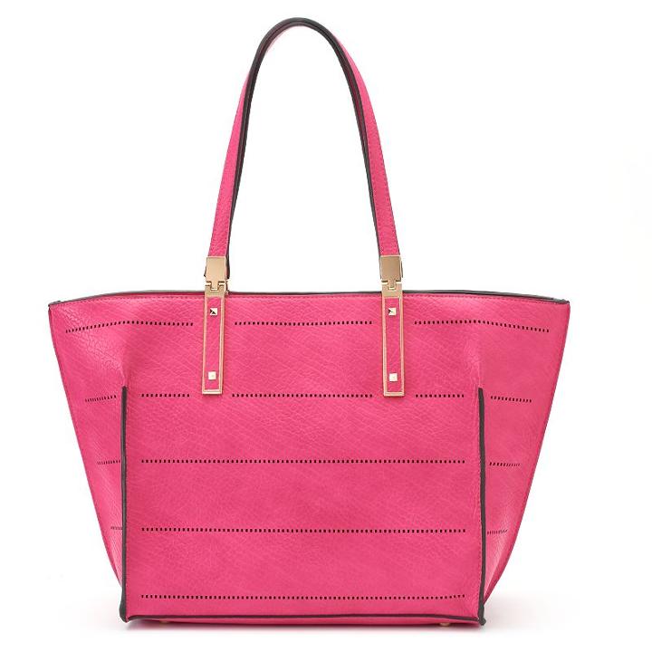 Mellow World Bridgett Laser-cut Tote, Women's, Pink Other