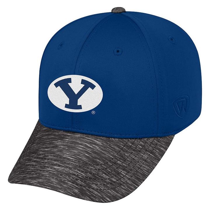 Adult Top Of The World Byu Cougars Lightspeed One-fit Cap, Men's, Blue