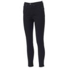 Juniors' Mudd&reg; High-rise Faded Jeggings, Teens, Size: 3, Black