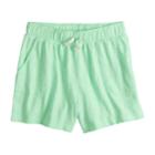 Girls 7-16 & Plus Size So&reg; Pattern Knit Shorts, Size: 10, Lt Green