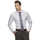 Men's Marc Anthony Slim-fit Non-iron Dress Shirt, Size: 17-32/33, White