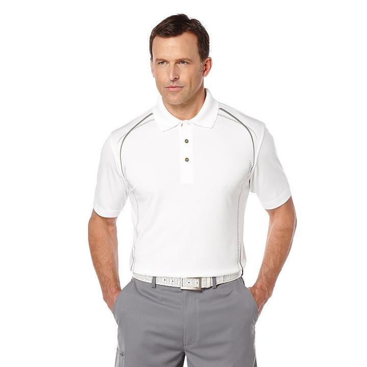 Big & Tall Grand Slam Classic-fit Motionflow Performance Golf Polo, Men's, Size: 2xb, White