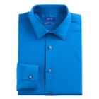 Men's Apt. 9&reg; Premier Flex Extra-slim Fit Flex Collar Dress Shirt, Size: 16.5-32/33, Turquoise/blue (turq/aqua), Comfort Wear