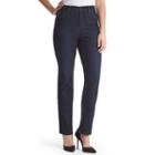Petite Gloria Vanderbilt Amanda Classic Fit Embellished Tapered Jeans, Women's, Size: 8p - Short, Med Blue