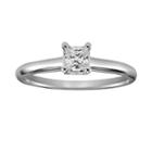 Simply Vera Vera Wang Diamond Engagement Ring In 14k White Gold (1/3 Ct. T.w.), Women's, Size: 6.50