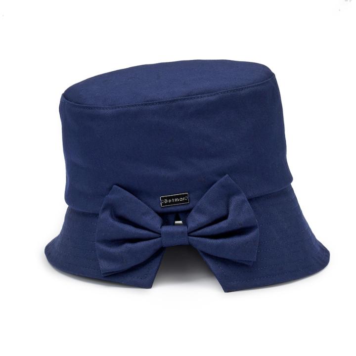 Women's Betmar Gigi Asymmetrical Bucket Hat, Blue (navy)